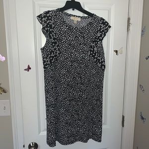 Michael Kors Black and White Dress